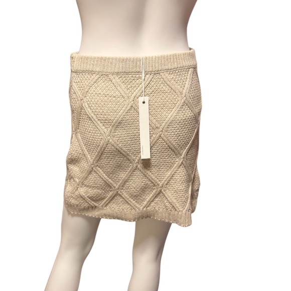 NWT ODG One Grey day Cable Knit Skirt - XS - Picture 3 of 4